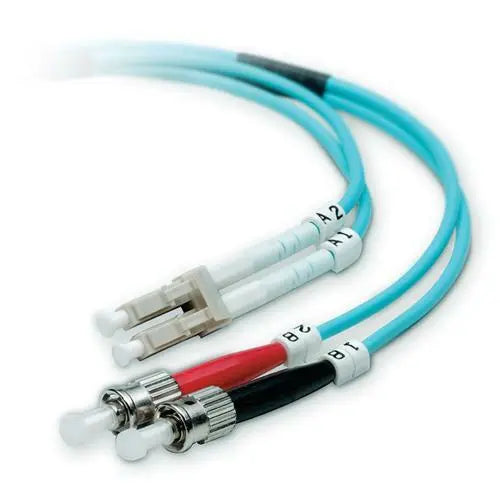 Belkin LCLC625-03M-TAA Fiber Optic Duplex Patch Cable - High-Speed Network Connectivity