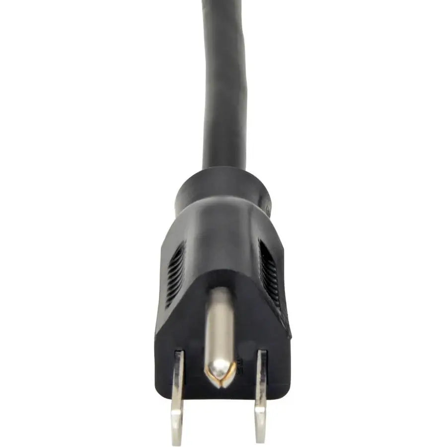 Eaton Tripp Lite Series Computer Power Cord, NEMA 5-15P to Left-Angle IEC-320-C13, 6 ft, 10A, 125V