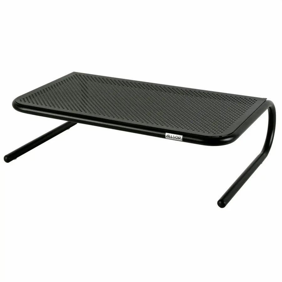 Allsop Metal Art Monitor Stand (Large) 18-Inch Wide Platform - Black, Part Number 30336