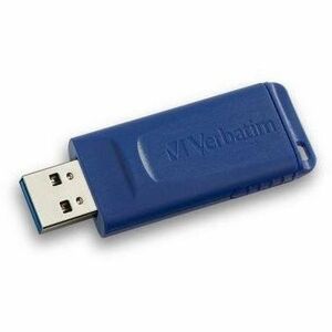 Verbatim 16GB USB Flash Drive - Blue with Retractable Connector and 5-Year Warranty