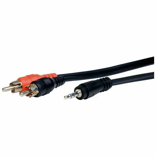 Comprehensive Connectivity Company Standard Series 3.5mm Stereo to RCA Audio Cable, 6ft