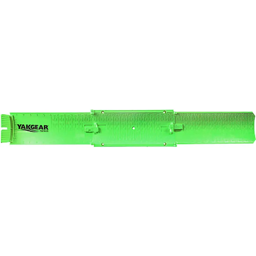 YakGear Fish Stik Lime Green - Compact Folding Fish Measurement Board