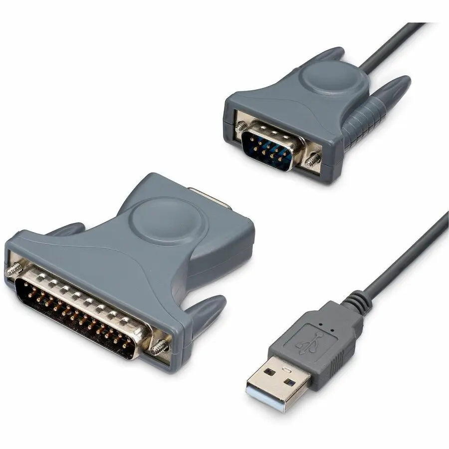 StarTech.com USB to RS232 Serial Adapter Cable (ICUSB232DB25) - Connect Legacy Devices to Modern Computers
