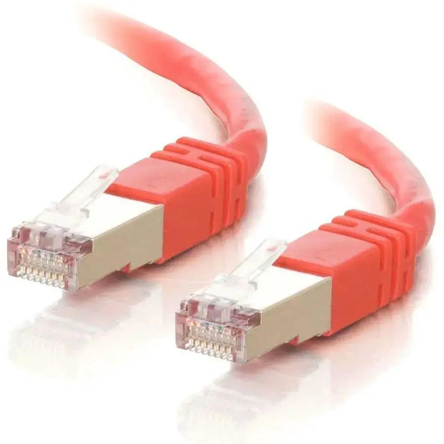 Legrand Group C2G 7 ft Cat5e Molded Shielded Network Patch Cable - Red by Legrand Group