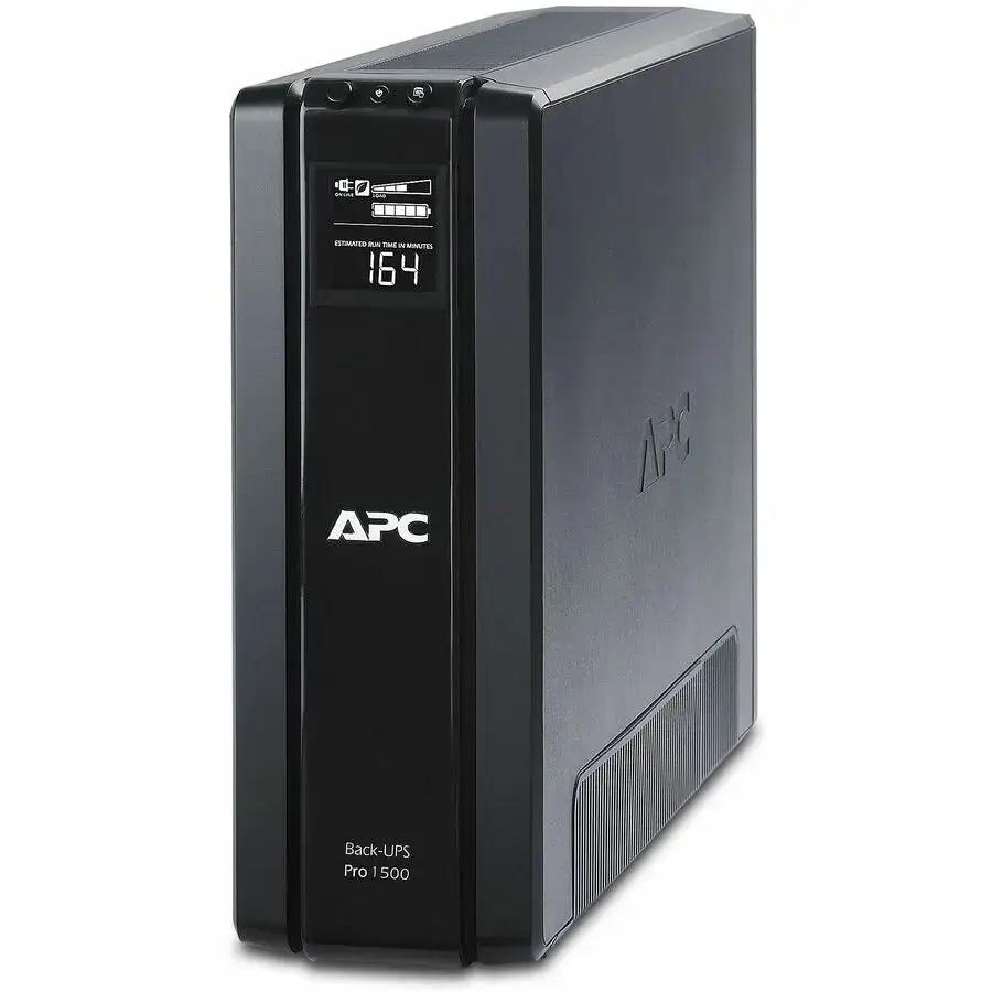 APC Back-UPS Pro 1500VA Tower UPS with 10 Outlets and LCD Display by Schneider Electric SA