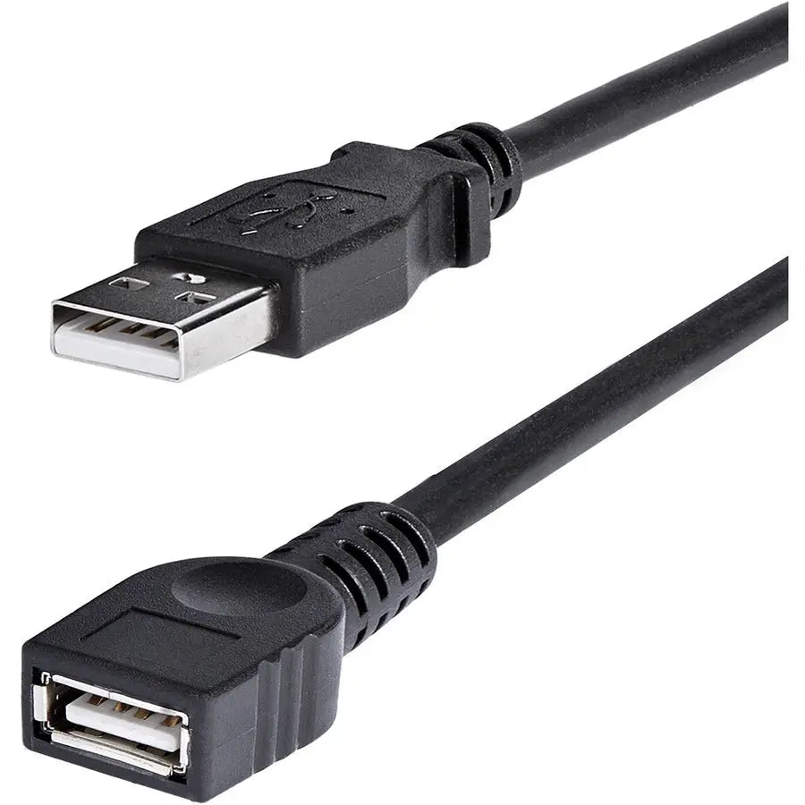 StarTech.com USBEXTAA6BK 6 ft Black USB 2.0 Extension Cable A to A - M/F
