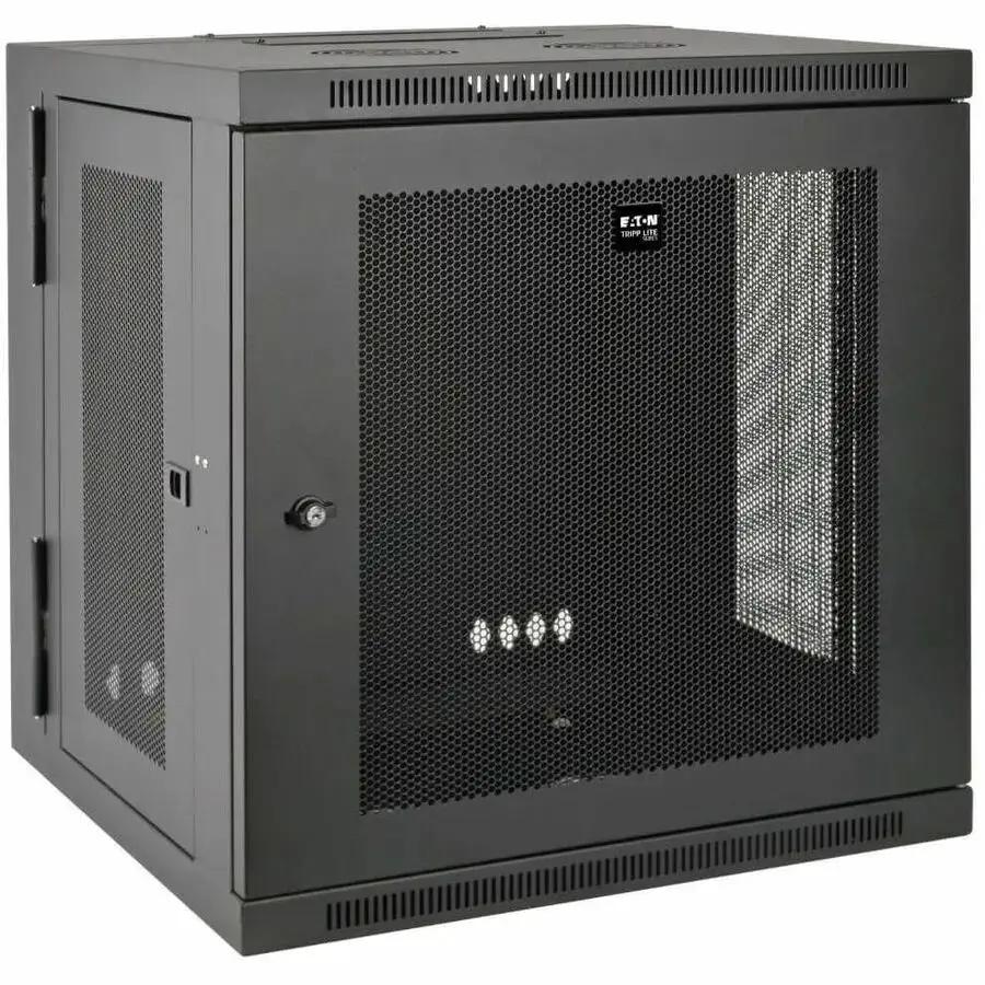 Eaton Corporation Tripp Lite SRW10US 10U Wall Mount Rack Enclosure Cabinet with Hinged Access by Eaton Corporation