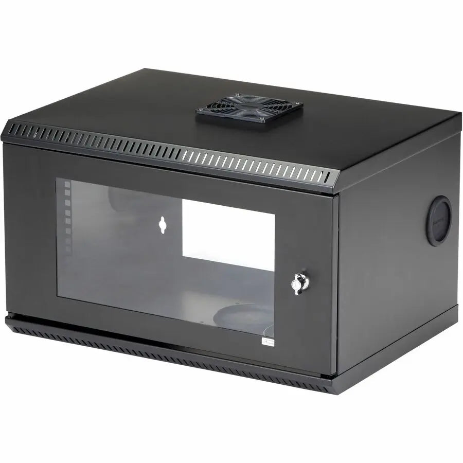 StarTech.com 6U 19-Inch Wall Mount Server Rack Cabinet with Acrylic Door - RK619WALL