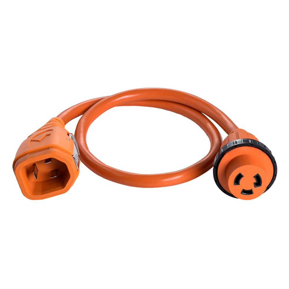 SmartPlug CM30043L530R 30A Female Twist-Type to 30A SmartPlug Male Connector