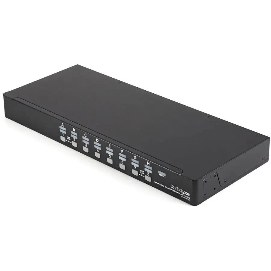 StarTech.com 16 Port 1U Rackmount USB KVM Switch Kit with OSD and Cables by StarTech.com