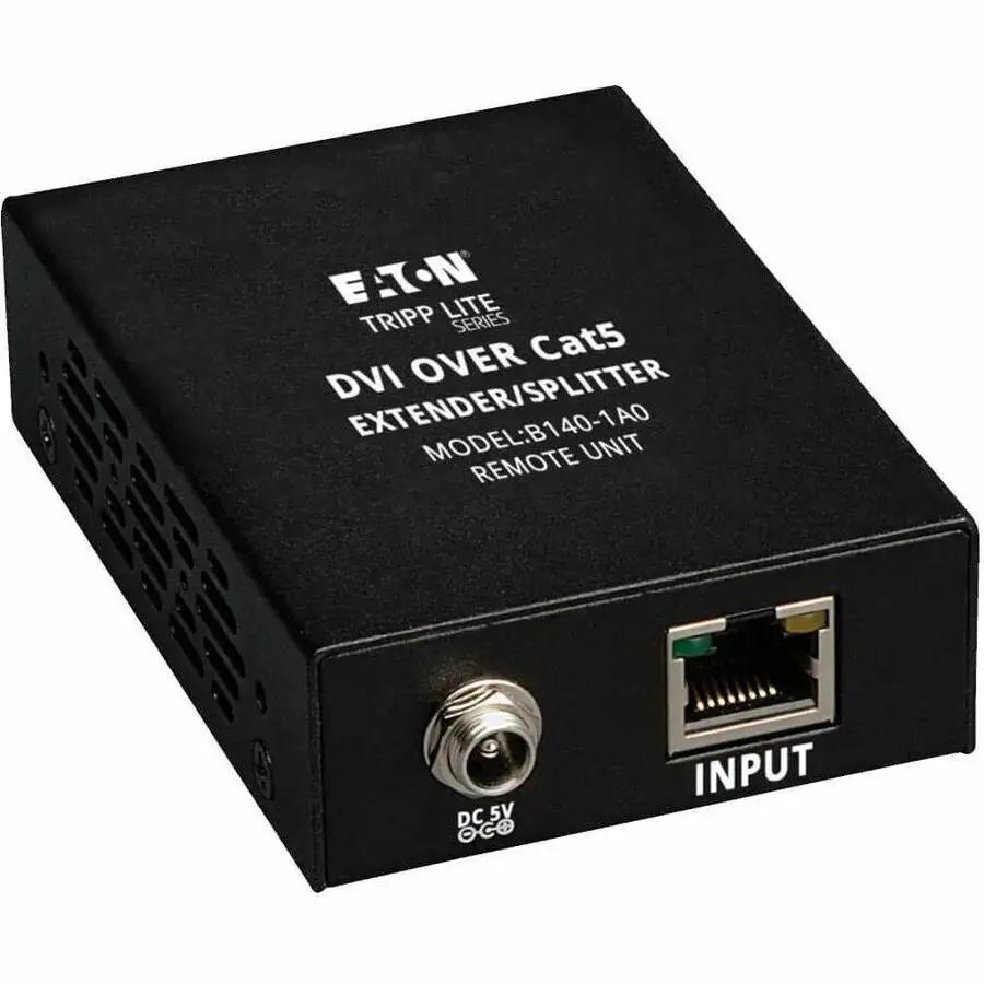 Eaton Tripp Lite Series B140-1A0 DVI over Cat5 Active Extender Remote Unit for Video Transmission up to 200 ft by Eaton Corporation