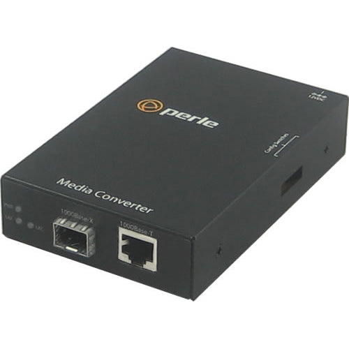 Perle S-1000-SFP Gigabit Ethernet Managed Media Converter, Part Number 05050184