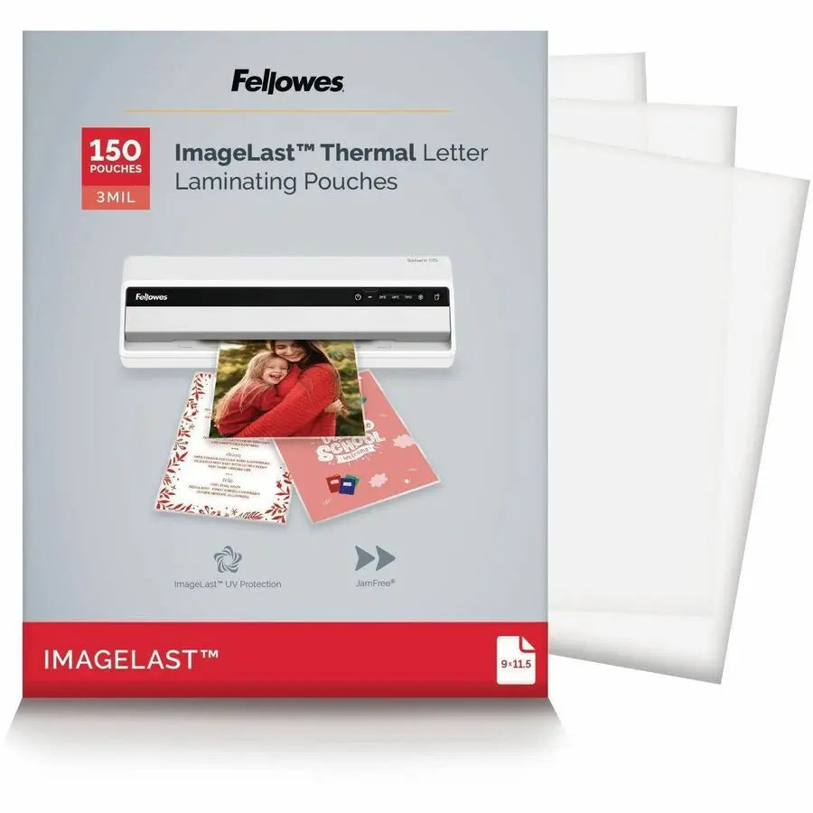 Fellowes ImageLast Jam-Free Premium Thermal Laminating Pouches Part 5200509