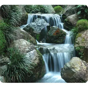 Fellowes Earth 5909701 Waterfall Rubber Mouse Pad for Comfortable Navigation