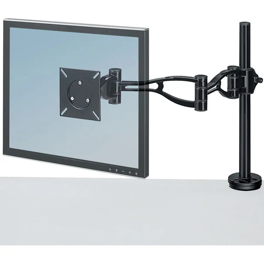 Fellowes Professional Series Depth Adjustable Monitor Arm - Fully Adjustable LCD Mount for Desktops and Grommet Holes