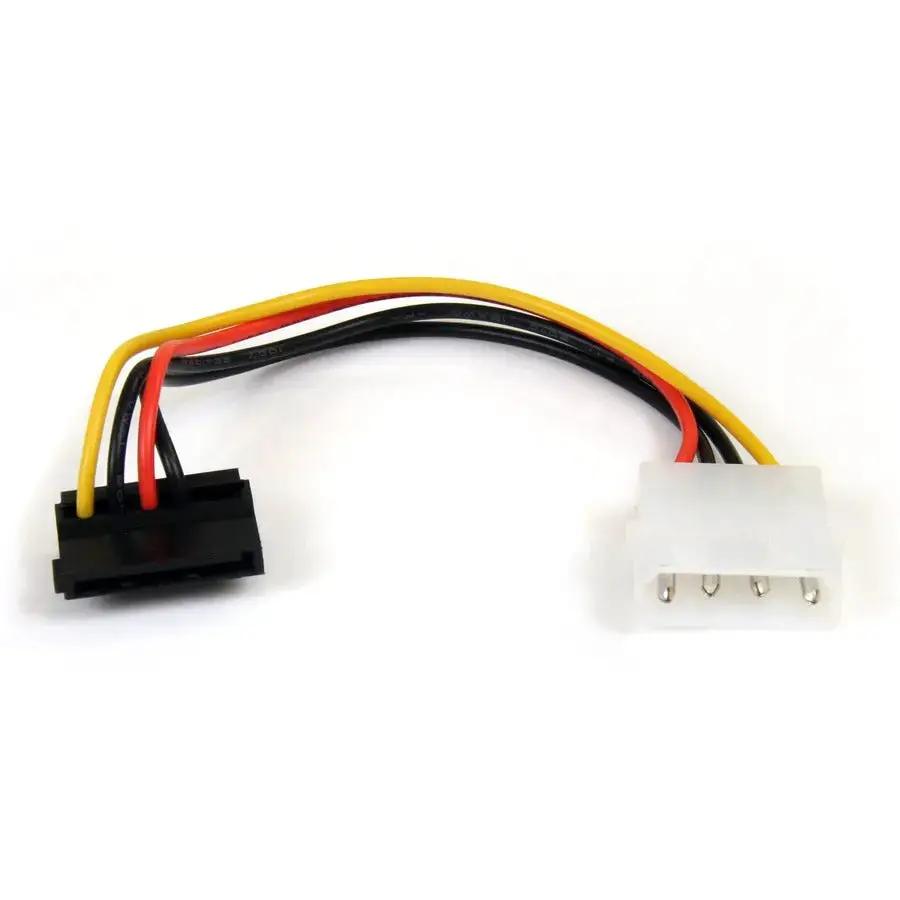 StarTech.com 6-inch 4 Pin Molex to Right Angle SATA Power Cable Adapter - SATAPOWADAPR by StarTech.com