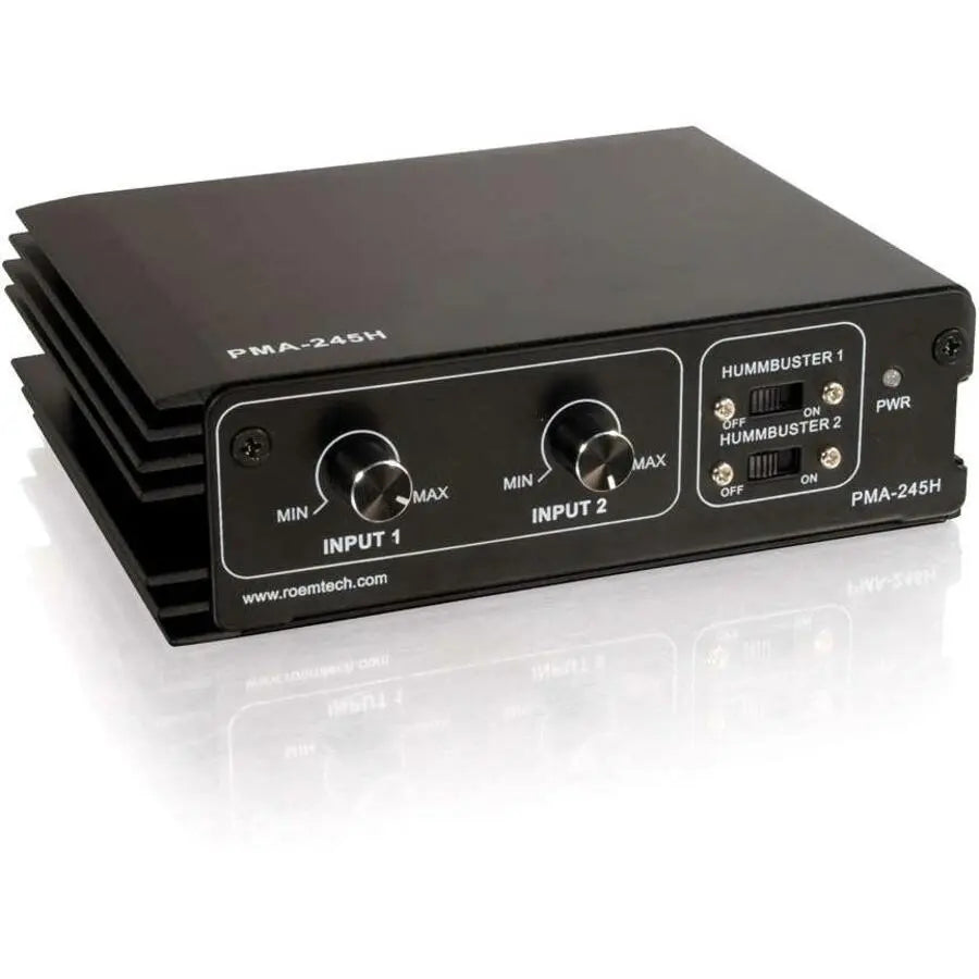 C2G Legrand Group Plenum-Rated 45 Watt Stereo Amplifier for Commercial and Educational Environments
