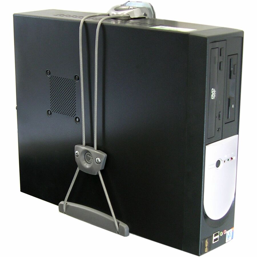 Ergotron Universal CPU Holder with Mounting Arm and Secure Locking System
