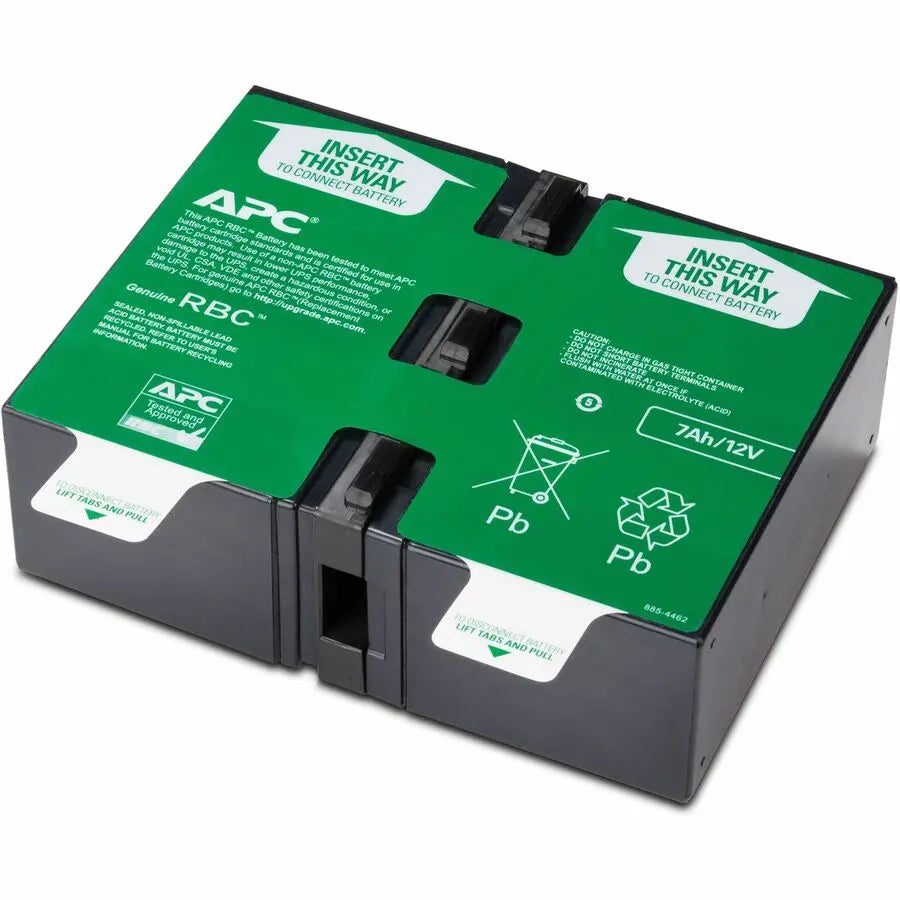 APC Replacement Battery Cartridge for Smart-UPS Line Interactive, 24V 7Ah lead-acid battery, 2-year repair or replace warranty