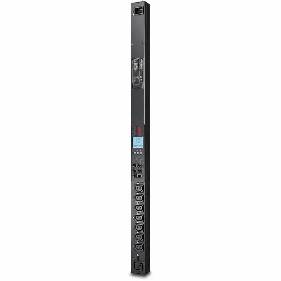 APC NetShelter Switched Rack PDU, 0U, 20A, 208V with 7 C13 and 1 C19 Outlets – AP8958NA3 by Schneider Electric SA by Schneider Electric SA