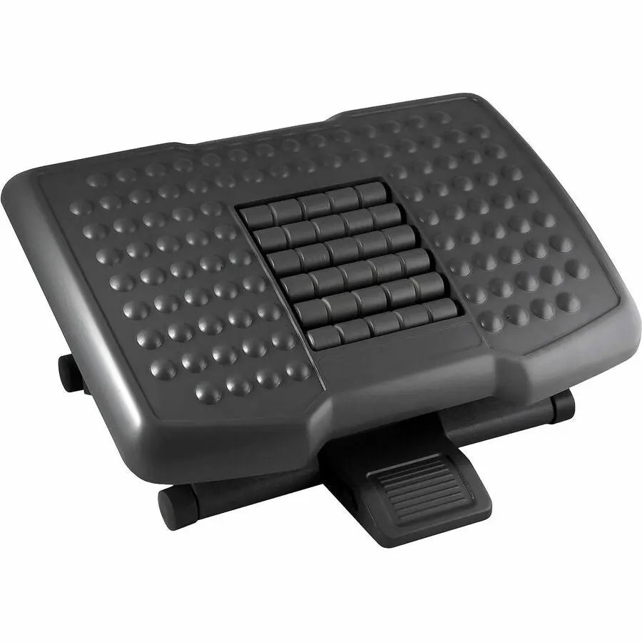 Kantek FR750 Premium Ergonomic Footrest with Rollers for Comfort and Circulation