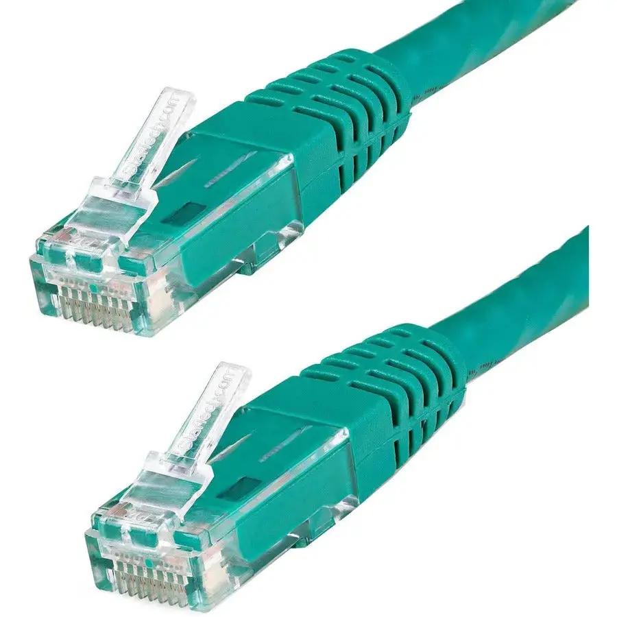 StarTech.com 12ft Green Cat6 Ethernet Patch Cable with PoE Support and UL Certification by StarTech.com
