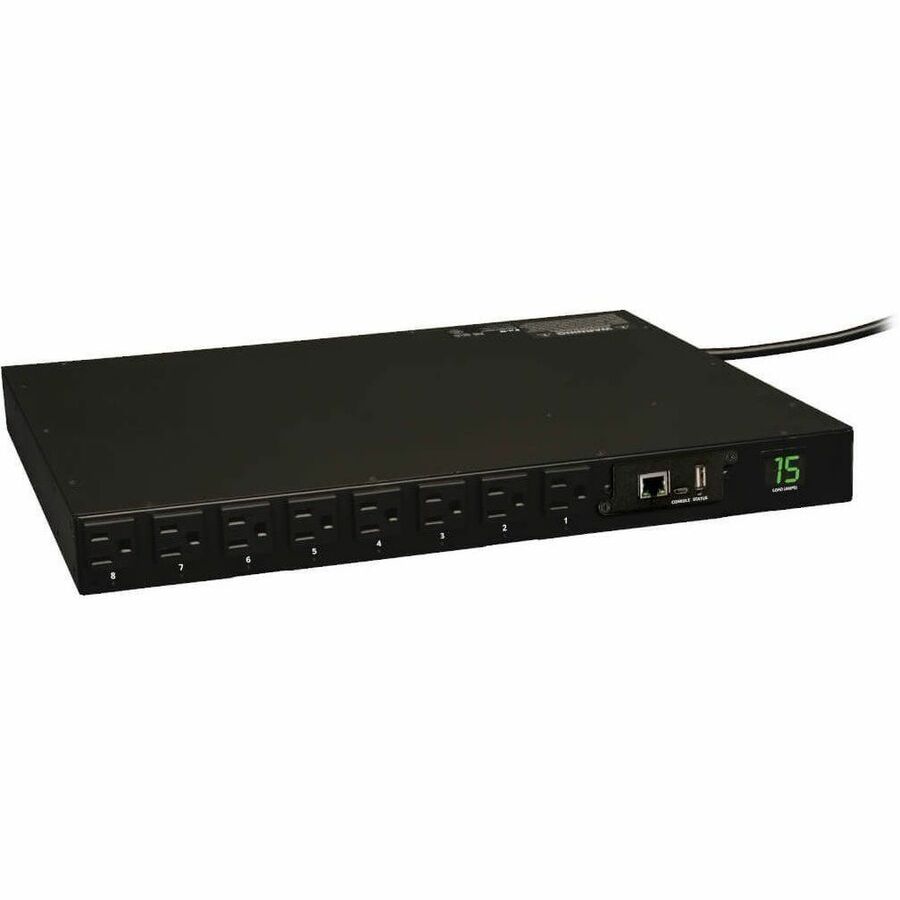 Eaton Corporation Tripp Lite PDUMH15NET 16-Outlets Switched PDU with LX Platform Network Interface for Rack-Mount Servers and Network Equipment
