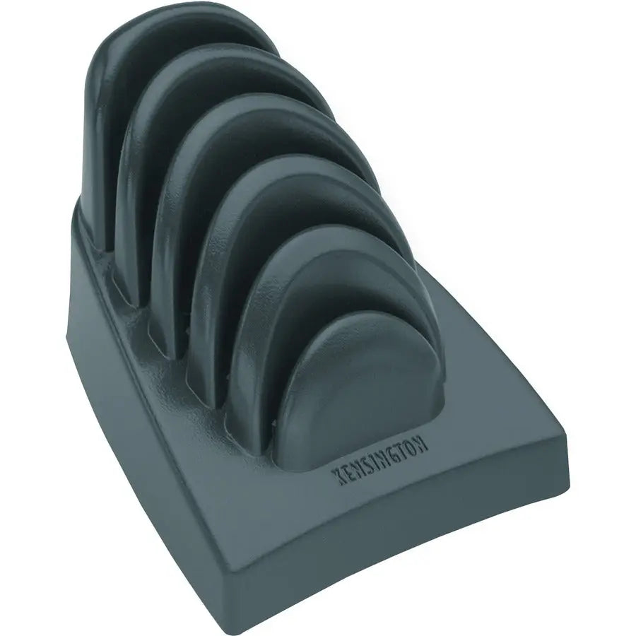 Kensington InSight Priority Puck Copy Holder with Five Tiered Slots - Blue