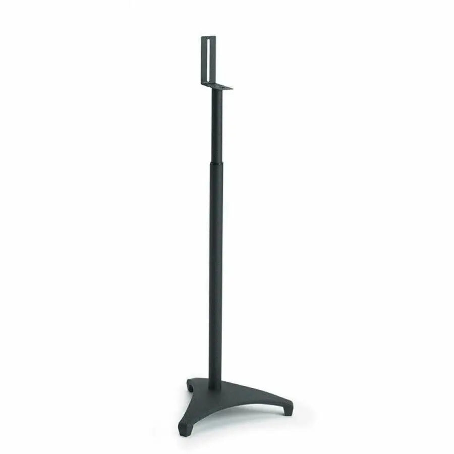 Sanus Euro Series Adjustable Speaker Stand for Satellite Speakers - Height Adjustable 26-42 inches - Black - Pair