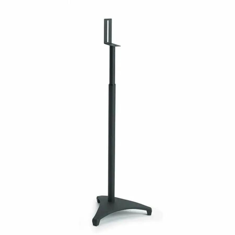 Sanus Euro Series Adjustable Speaker Stand for Satellite Speakers - Height Adjustable 26-42 inches - Black - Pair by Legrand Group