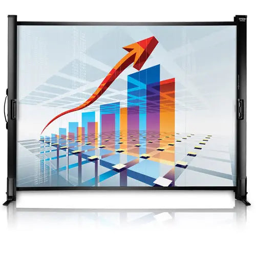 Epson ES1000 50-Inch Portable Tabletop Projection Screen for Mobile Presentations