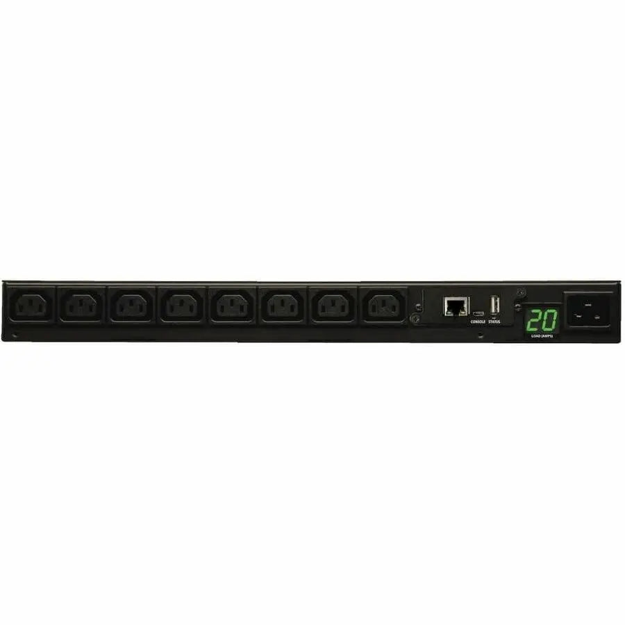 Eaton Monitored PDU Series PDUMNH20HV 8-Outlets Rack-Mount Power Distribution Unit