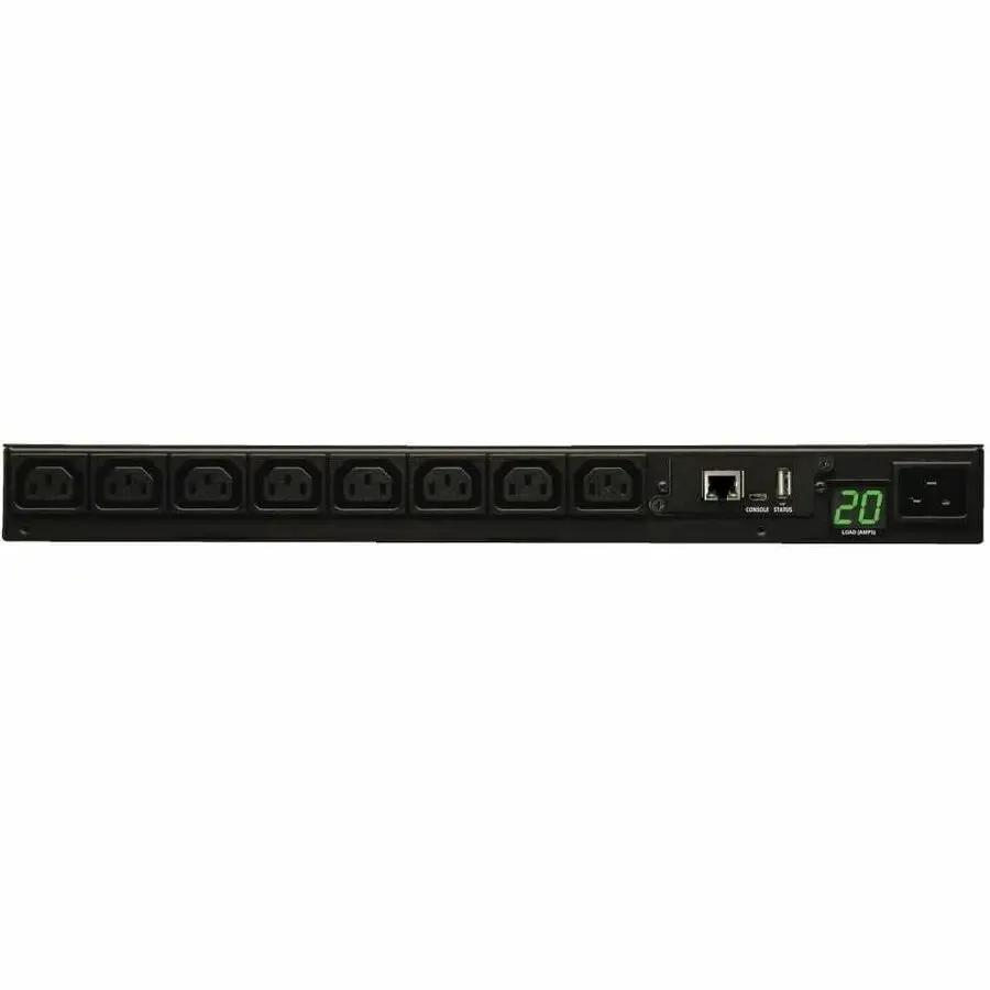 Eaton Corporation Tripp Lite PDUMNH20HV Monitored 8-Outlets PDU with Ethernet Monitoring and Rack Mount for Data Centers by Eaton Corporation