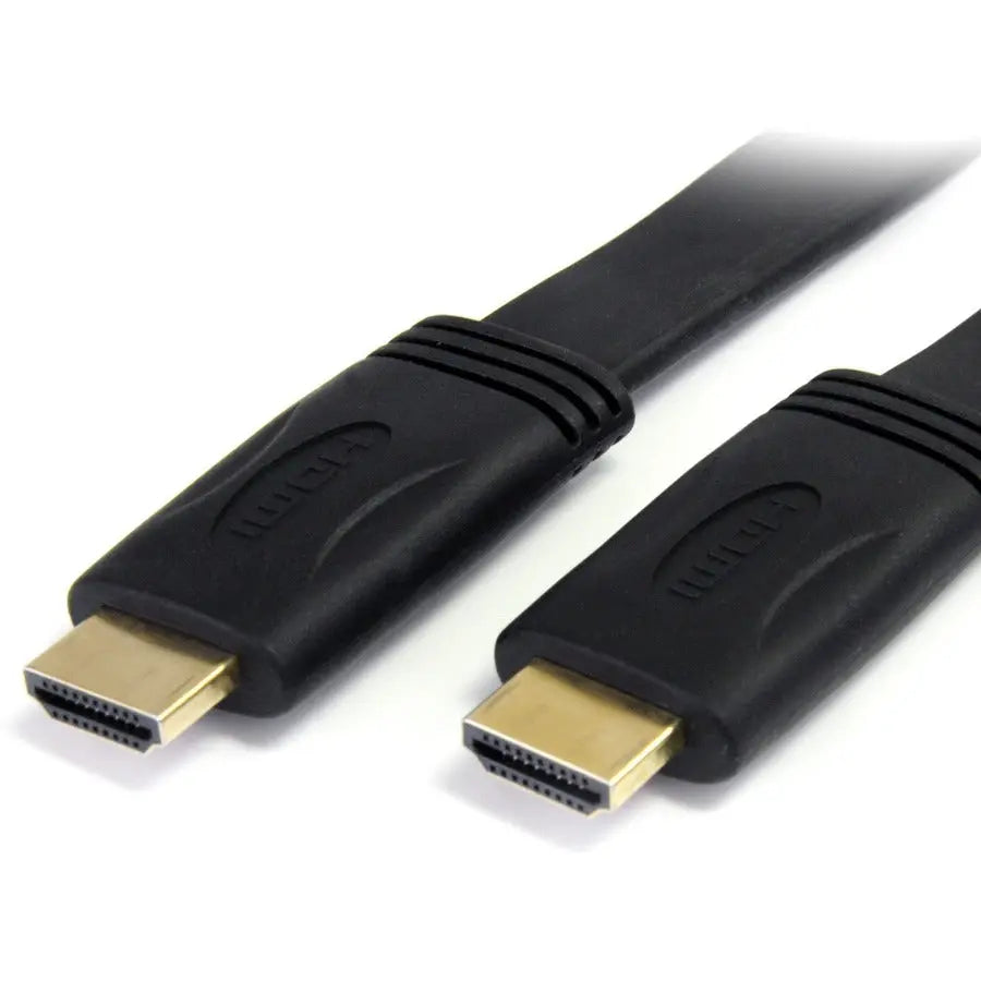 StarTech.com 10 ft Flat High Speed HDMI Cable with Ethernet – Ultra HD 4K x 2K Support