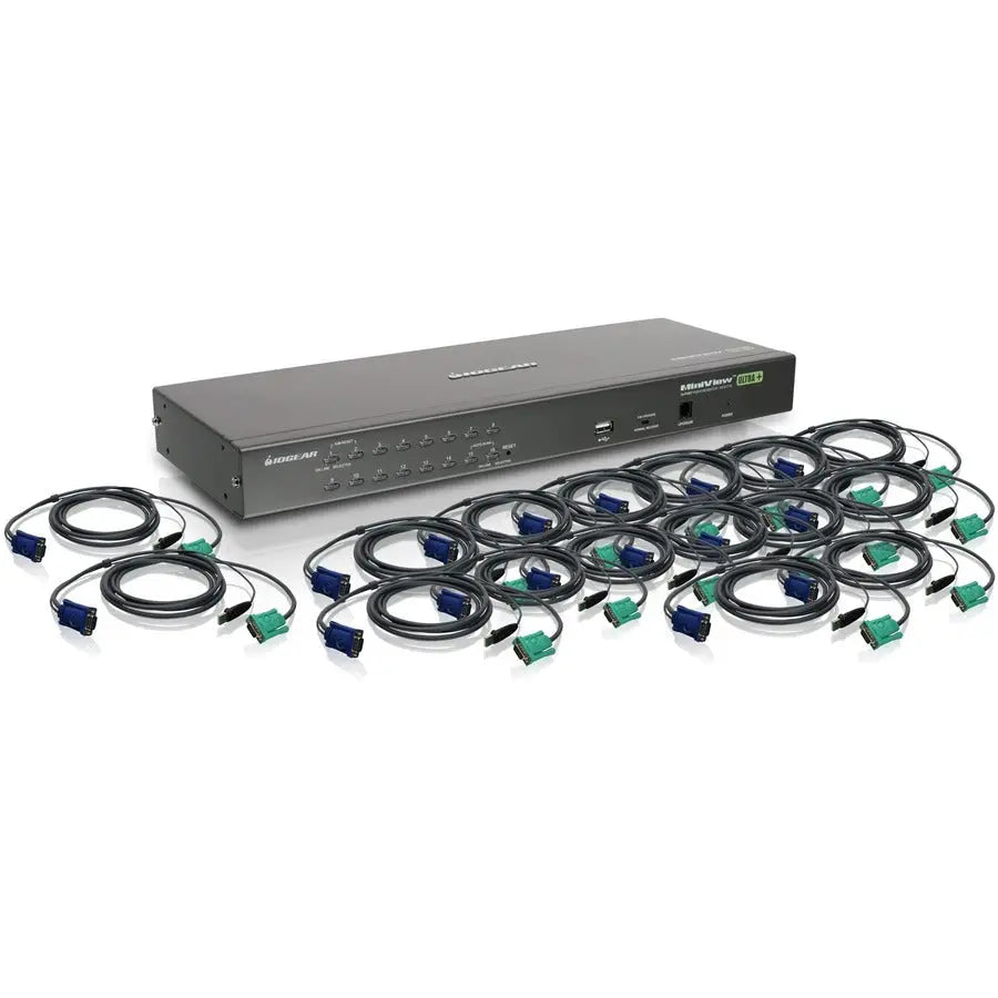 IOGEAR GCS1716KITU 16-Port Rack Mountable KVM Switch with USB and VGA Support
