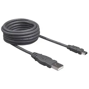6FT USB A/MINI 5PB POWER/DATA  CABL