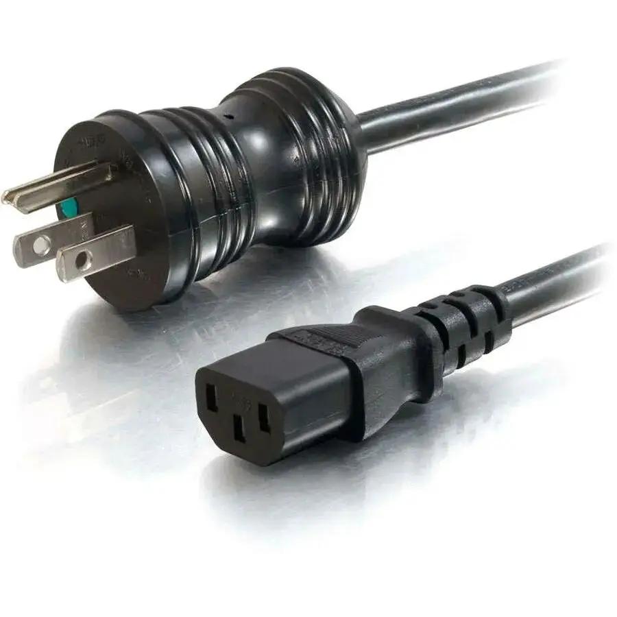 Legrand Group C2G 25ft Hospital Grade Power Cord NEMA 5-15P to IEC320C13 - Black by Legrand Group