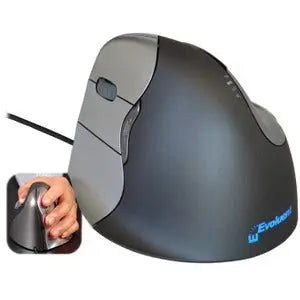 Evoluent VerticalMouse 4 Left - Ergonomic USB Mouse for Comfortable Left-Handed Use
