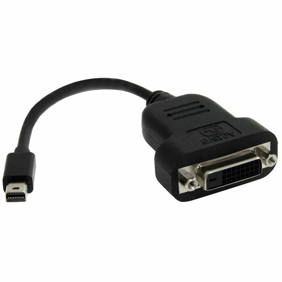 StarTech.com Mini DisplayPort to DVI Active Adapter - Connect DVI Monitors to MacBook and Surface Devices