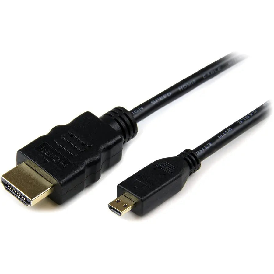 StarTech.com 6 ft High-Speed HDMI Micro to HDMI Cable with Ethernet - 4K Support