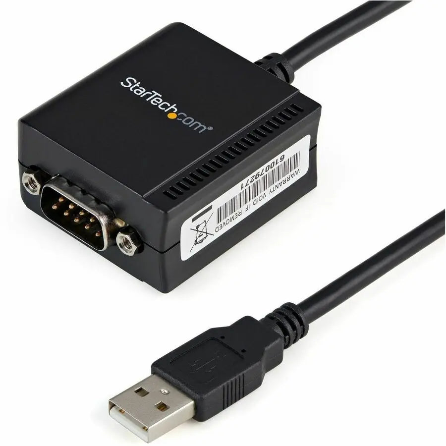 StarTech.com ICUSB2321F 1-Port FTDI USB to Serial RS232 Adapter Cable with COM Retention