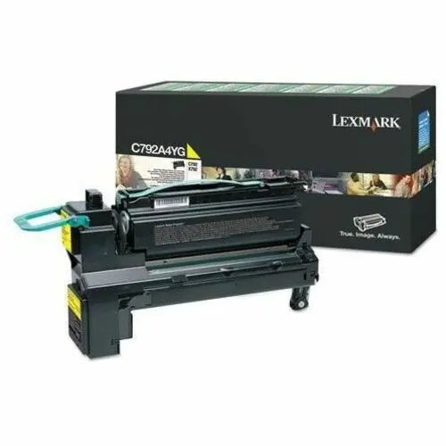 Xerox C792A4YG Lexmark Compatible Yellow Laser Toner Cartridge – High-Quality Print for Lexmark C792 and X792 Printers
