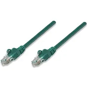IC INTRACOM Manhattan Cat6 U/UTP Patch Network Cable, 7 ft, Green