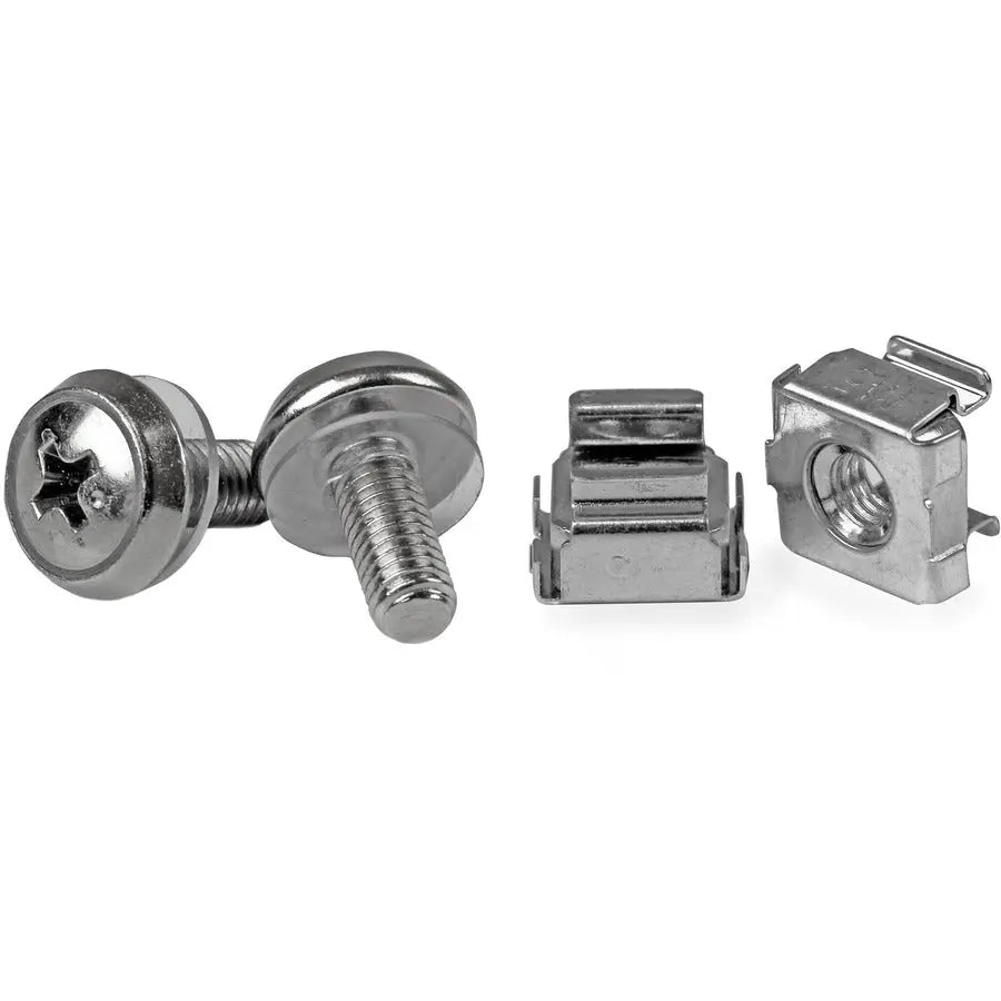 StarTech.com 50 Pack M5 Mounting Screws and Cage Nuts for Server Racks and Cabinets