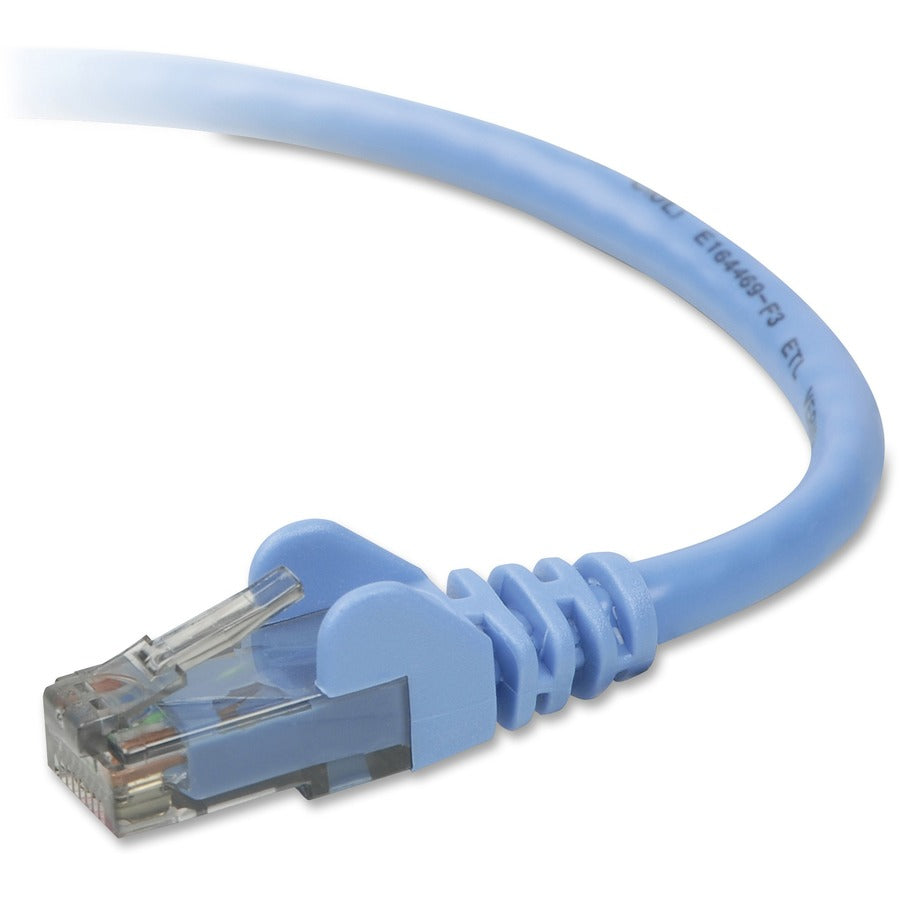 Belkin 5ft Cat6 Snagless Patch Cable RJ45 Ethernet Blue - High-Speed Network Connection