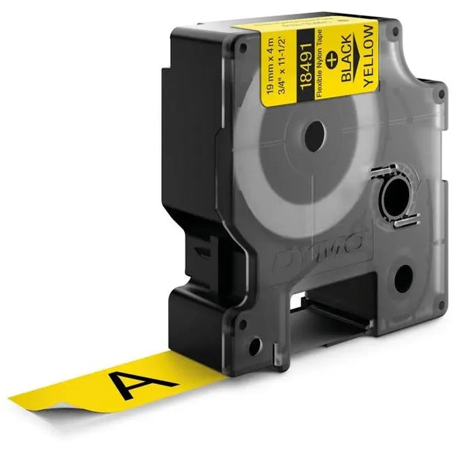 Dymo RhinoPRO Yellow Nylon Label Tape for RhinoPRO 5000 | Durable Thermal Labels