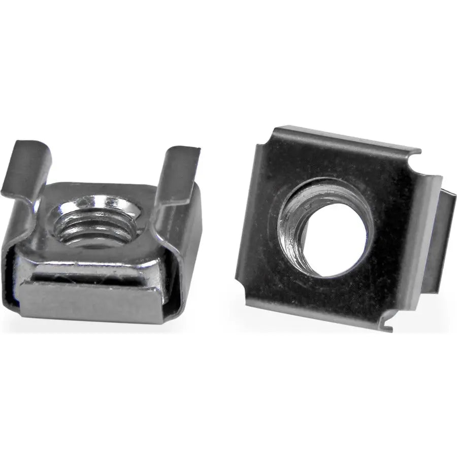 StarTech.com 50-Pack M6 Cage Nuts for Server Racks and Cabinets