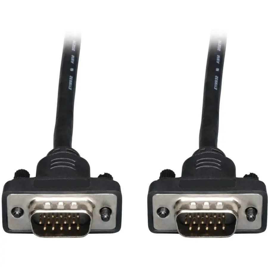 Eaton Tripp Lite Series 6 ft. Low-Profile VGA Coaxial Video Cable with Slim Molded Connectors by Eaton Corporation