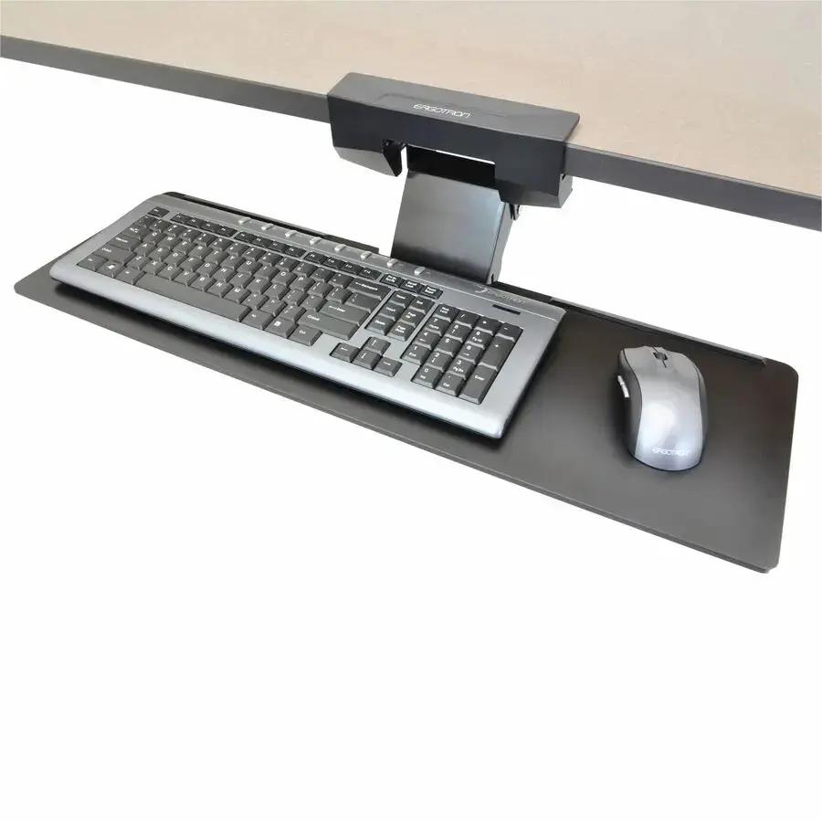 Ergotron Neo-Flex Underdesk Keyboard Arm – Adjustable Mounting Solution for Ergonomic Workspace