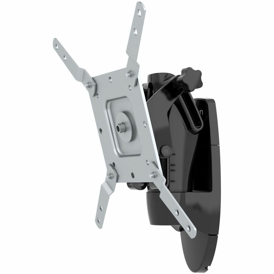 Ergotron LX HD Wall Mount Monitor Pivot for VESA Displays - Polished Aluminum